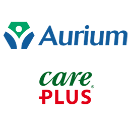 Aurium Pharma/Care Plus Logo